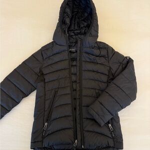 Boulder Gear Kids Black Puffer Jacket with Hood